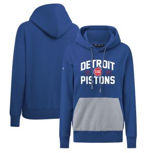 Levelwear Detroit Pistons Women's Blue Bonfire Pullover Stylish Hoodie Enhance your game - day look! Get this fashionable jersey.
