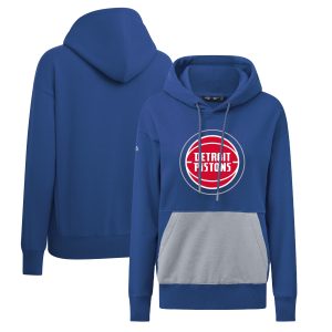 Levelwear Detroit Pistons Remarkable Women's Blue Bonfire Pullover Hoodie Proven quality! Invest in this reliable jersey.