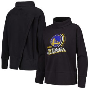 Levelwear Golden State Warriors Women's Black Luxurious Sunset Pullover Sweatshirt Proven quality! Invest in this reliable jersey.