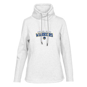 Levelwear Golden State Warriors Splendid Women's White Loop Pullover Sweatshirt Limited stock! Be quick and grab this must - have jersey to support your team.