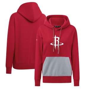 Levelwear Phenomenal Houston Rockets Women's Red Bonfire Pullover Hoodie Enhance your game - day look! Get this fashionable jersey.