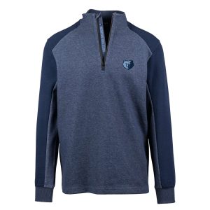 Levelwear Splendid Memphis Grizzlies Navy Galaxy Insignia Core Quarter Zip Pullover Top Last chance! Grab this awesome jersey before it's gone for good.
