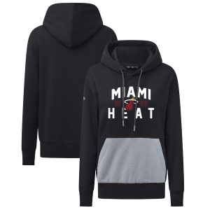 Levelwear Miami Heat Women's Black Bonfire Pullover Hoodie Magnificent Flash sale! Snag this great jersey at a discounted price.