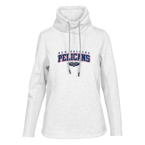 Levelwear New Admirable Orleans Pelicans Women's White Loop Pullover Sweatshirt Be a part of the action! Get this game - ready jersey.