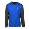 Levelwear New York Knicks Blue Spector Insignia Core Top - notch Quarter Zip Pullover Top Authentic look! Wear this genuine jersey.