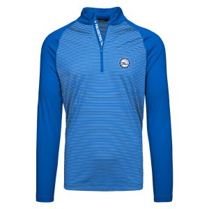 Levelwear Philadelphia 76ers Royal Charter Insignia Core Quarter Zip Pullover Top Amazing Unbeatable style! Get this stylish jersey now.