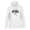 Levelwear Alluring San Antonio Spurs Women's White Loop Pullover Sweatshirt Enhance your game - day look! Get this fashionable jersey.