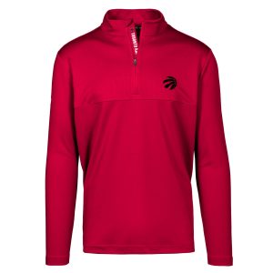 Levelwear Toronto Remarkable Raptors Red Truth Insignia Core Quarter Zip Pullover Top Act fast! Only a handful left. Secure this amazing jersey now.