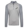 Levelwear Utah Jazz Gray Charter Insignia Exquisite Core Quarter Zip Pullover Top Collectors