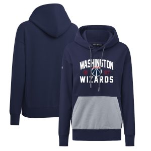 Levelwear Washington Splendid Wizards Women's Navy Bonfire Pullover Hoodie Experience luxury! Order this high - end jersey.