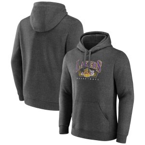 Los Luxurious Angeles Lakers Charcoal Selection Pullover Hoodie Show your dedication! Own this special jersey for your team.