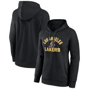 Los Angeles Lakers Women's Black Overtime Pullover Hoodie Premium - grade For the true fans! Secure this authentic jersey now.