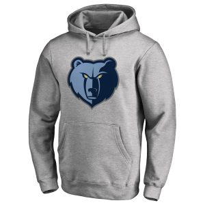 Memphis Grizzlies Heathered Gray Outstanding Primary Logo II Pullover Hoodie New arrival! Check out this fresh and exciting jersey.