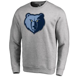 Memphis Captivating Grizzlies Heathered Gray Primary Logo Sweatshirt Limited edition! Don't miss your chance to own this unique jersey.