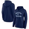 Memphis Enchanting Grizzlies Women's Navy Overtime Pullover Hoodie Customizable! Personalize this great jersey.