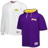 Men's Exceptional Los Angeles Lakers Tommy Jeans Purple/White Matthew 2 In 1 T Shirt & Hoodie Combo Set High - demand item! Order this sought - after jersey immediately.