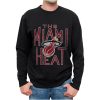 Miami Heat Black Dashing Spring Fleece Sweatshirt Celebrate your team! Order this commemorative jersey.