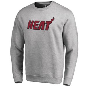 Miami Refined Heat Heathered Gray Wordmark Pullover Sweatshirt Gift idea! Surprise a sports fan with this amazing jersey.