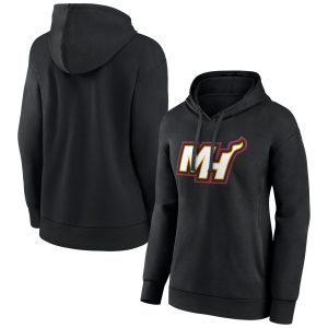 Miami Heat Marvelous Women's Black Alternate Logo Pullover Hoodie Upgrade your fan gear! Order this premium jersey today.
