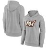 Miami Heat Women's Gray Alternate Logo Premium Pullover Hoodie Flash sale! Snag this great jersey at a discounted price.