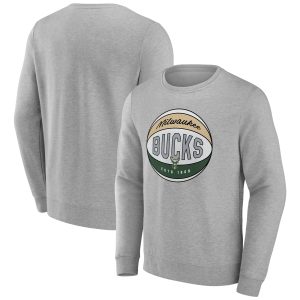 Milwaukee Stunning Bucks Gray Hard Color Pullover Sweatshirt For a short time only! Don't miss out on this fantastic jersey.