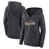Milwaukee Bucks Women's Heather Charcoal Triumphant V Neck Pullover Notable Hoodie Designed for performance! Get this functional jersey.