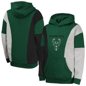 Milwaukee Bucks Youth Hunter Green Ace Marvelous In the Hole Pullover Hoodie Perfect fit! Order this comfortable jersey.