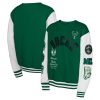 Milwaukee Bucks Youth Hunter Green Star Treatment Classy Pullover Sweatshirt Time - sensitive! Order now before the deal expires.