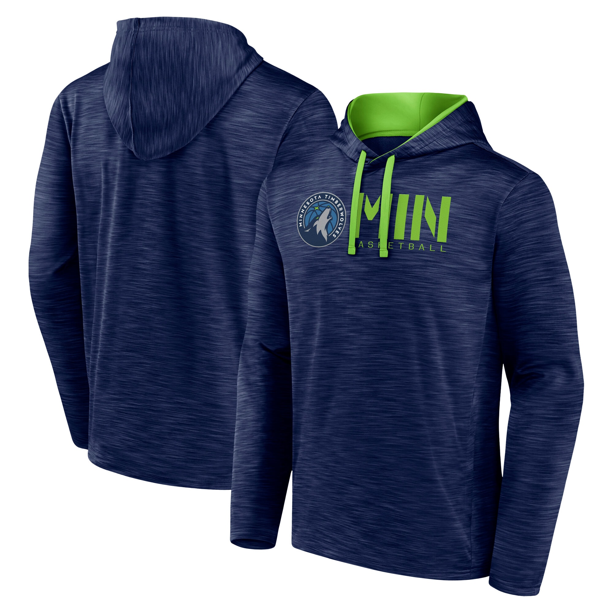 Minnesota Timberwolves Navy Impressive Head Start Pullover Hoodie Be the first! Order this trendy jersey ahead of the crowd.