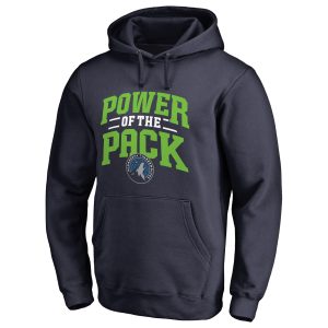 Minnesota Timberwolves Navy Charming Power of the Pack Hometown Collection Pullover Hoodie Be the first! Order this trendy jersey ahead of the crowd.
