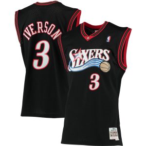Mitchell & Ness Allen Iverson Philadelphia 76ers Black 2000/01 Big & Tall Hardwood Classics Swingman Jersey Amazing Fan favorite! Join thousands who love this premium jersey.