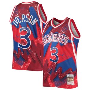 Mitchell & Ness Allen Iverson Philadelphia 76ers Red Hardwood Classics 1996/97 Hyper Elegant Hoops Swingman Jersey Be a part of the action! Get this game - ready jersey.