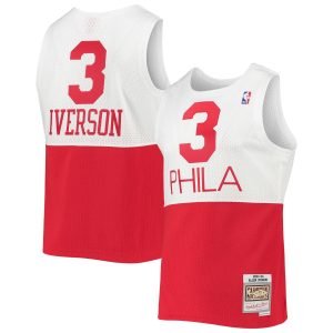 Mitchell & Ness Allen Iverson Philadelphia 76ers Exceptional White 2003/2004 Hardwood Classics Swingman Jersey High - demand item! Order this sought - after jersey immediately.
