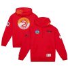 Mitchell & Ness Atlanta Hawks Red Hardwood Notable Classics City Collection Fleece Pullover Hoodie Proven quality! Invest in this reliable jersey.