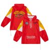 Mitchell & Ness Atlanta Hawks Red Team Origins Anorak Impressive Quarter Zip Pullover Hoodie Flash sale! Snag this great jersey at a discounted price.