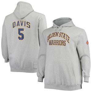 Mitchell & Ness Baron Davis Golden State Warriors Heathered Gray Big & Luxurious Tall Name & Number Pullover Hoodie Flash sale! Snag this great jersey at a discounted price.