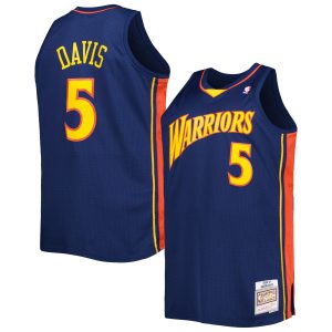 Mitchell & Superb Ness Baron Davis Golden State Warriors Navy Big & Tall Hardwood Classics 2006/07 Swingman Jersey Team spirit! Show it off with this awesome jersey.