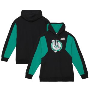 Mitchell & Fantastic Ness Boston Celtics Black Color Block 2.0 Fleece Pullover Hoodie Last chance! Grab this awesome jersey before it's gone for good.