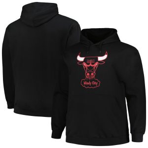 Mitchell & Ness Chicago Bulls Fabulous Black Hardwood Classics Big & Tall Pullover Hoodie Celebrate your team! Order this commemorative jersey.