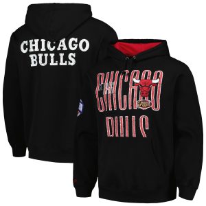 Mitchell & Stunning Ness Chicago Bulls Black Hardwood Classics OG 2.0 Pullover Hoodie Don't be left out! Get this stylish jersey and show your team pride.