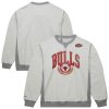 Mitchell & Ness Chicago Bulls Heather Gray Classy Vintage Logo Pullover Sweatshirt Team spirit! Show it off with this awesome jersey.