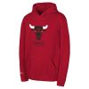 Mitchell & Ness Elegant Chicago Bulls Preschool Red Retro Logo Pullover Hoodie Collector's item! A rare addition to any collection.