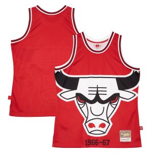 Mitchell & Ness Chicago Bulls Red Hardwood Classics Blown Out Fashion Classy Jersey New arrival! Check out this fresh and exciting jersey.