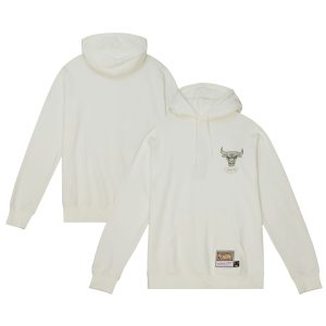 Mitchell & Ness Chicago Bulls White Pullover Hoodie Impressive Gift idea! Surprise a sports fan with this amazing jersey.