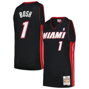 Mitchell & Ness Chris Bosh Miami Heat Black 2012/13 Hardwood Classics Swingman Prime Jersey Limited edition! Don't miss your chance to own this unique jersey.