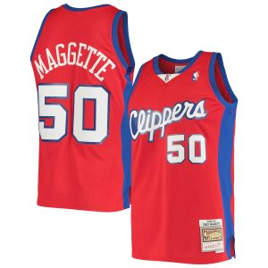 Mitchell & Ness Corey Maggette LA Phenomenal Clippers Red 2000/01 Hardwood Classics Swingman Jersey Collectors