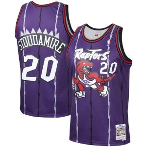 Mitchell & Ness Damon Stoudamire Toronto Raptors Purple 1995/96 Hardwood Refined Classics Swingman Jersey New arrival! Check out this fresh and exciting jersey.
