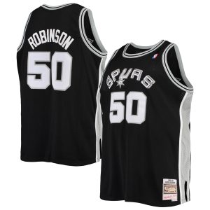 Mitchell & Ness David Robinson San High - quality Antonio Spurs Black 1998/99 Big & Tall Hardwood Classics Swingman Jersey Be a part of the action! Get this game - ready jersey.