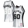 Mitchell & Ness David Robinson San Notable Antonio Spurs Platinum 1998/99 Hardwood Classics 75th Anniversary Swingman Jersey Hurry! Exclusive offer. Get your hands on this outstanding jersey right away.