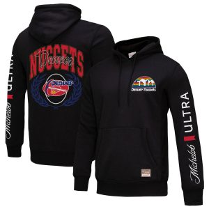 Mitchell & Ness Denver Nuggets Notable Black NBA x Michelob Ultra Swish & Sip Pullover Hoodie Join the elite! Get this exclusive jersey.